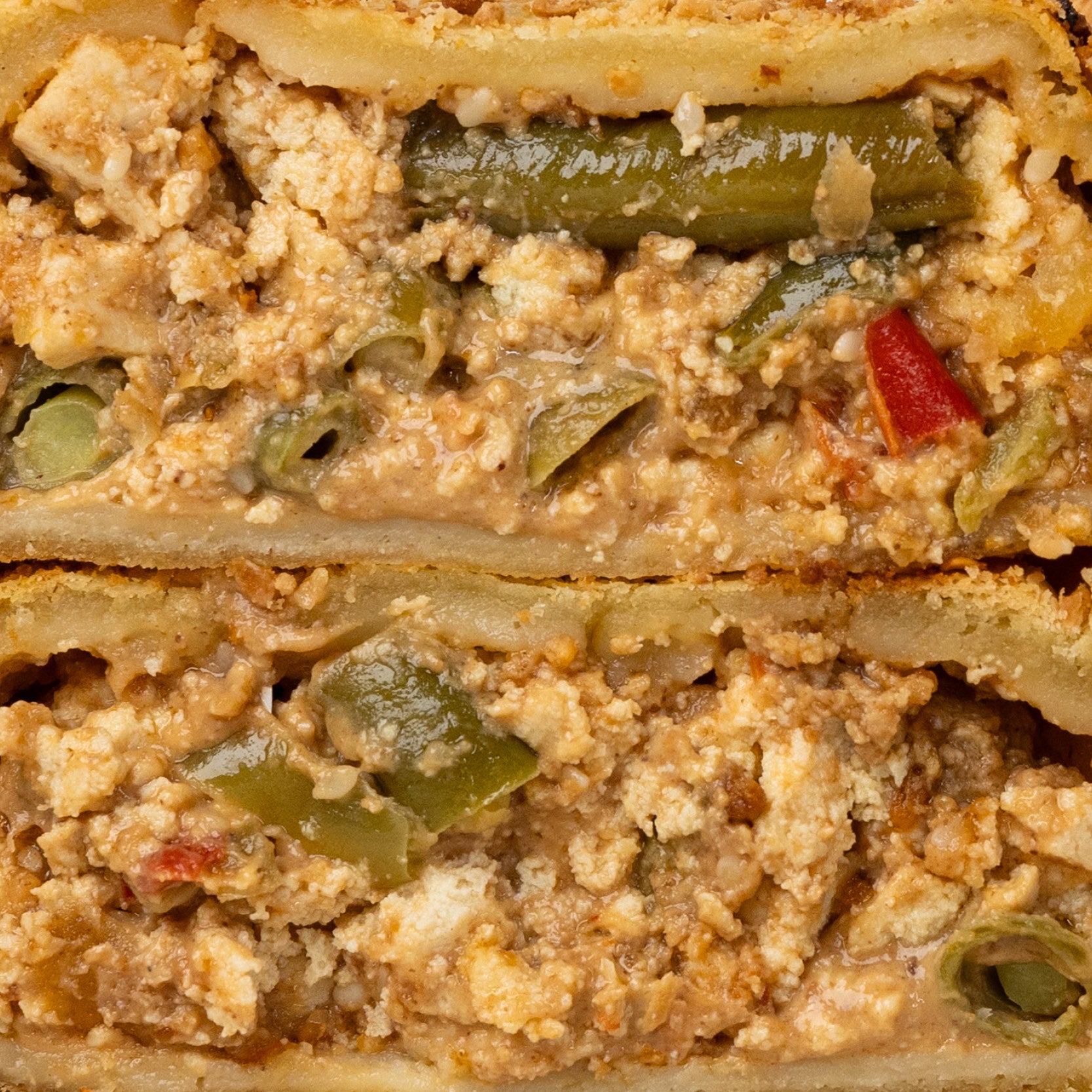Sate Tofu Pie (Vegan)