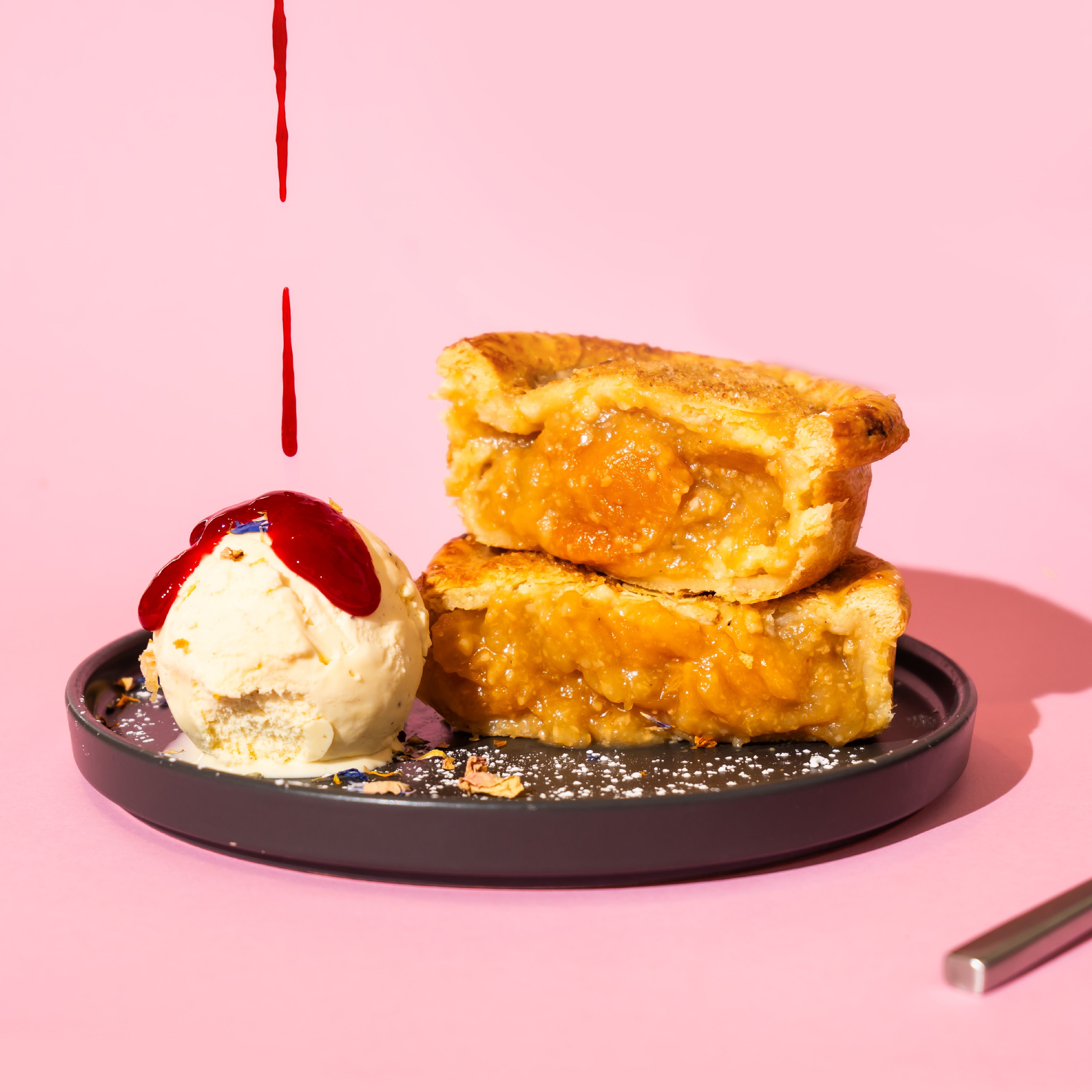 Apricot Apple Almond Pie (Vegan)