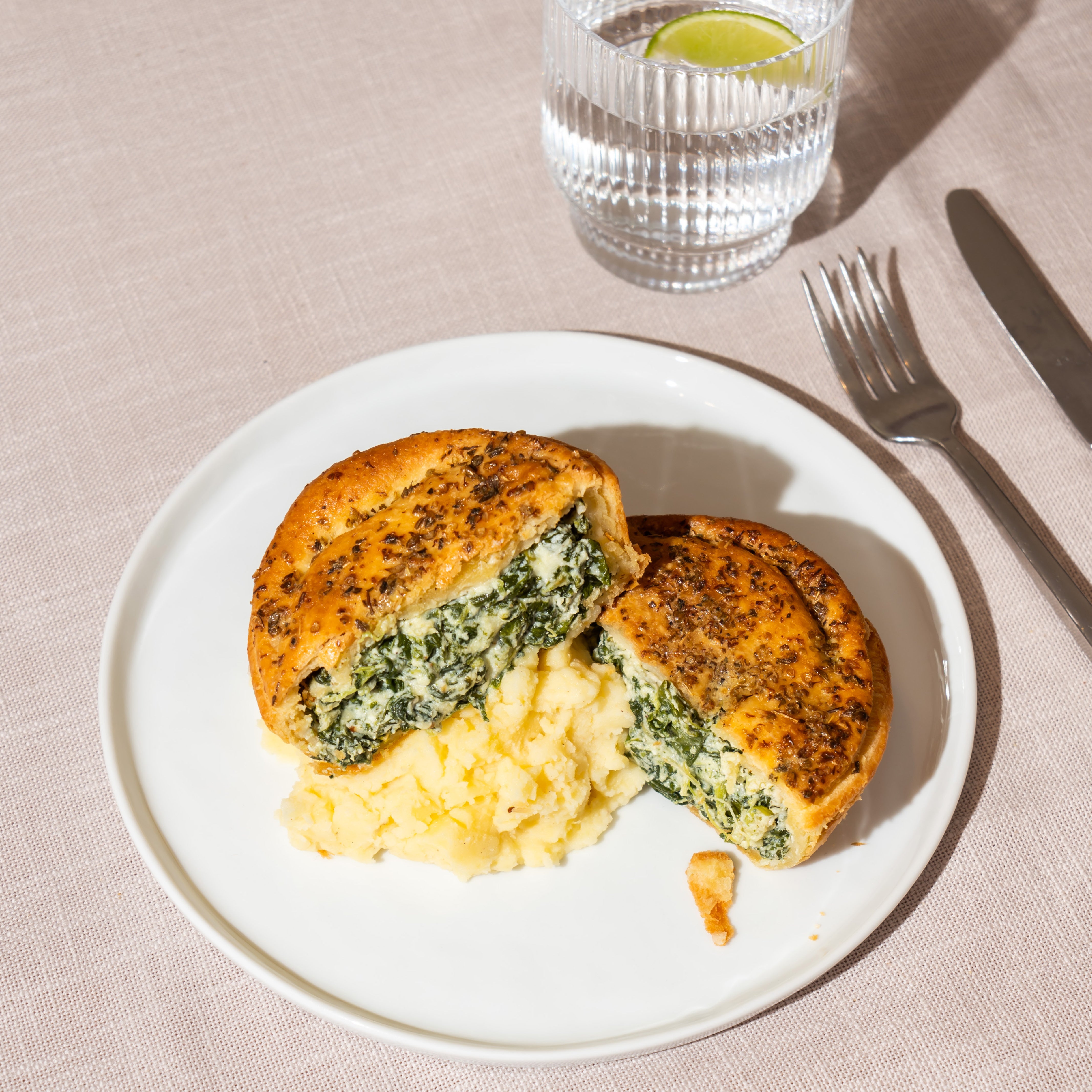 Spinach Ricotta Pie (Veggie)