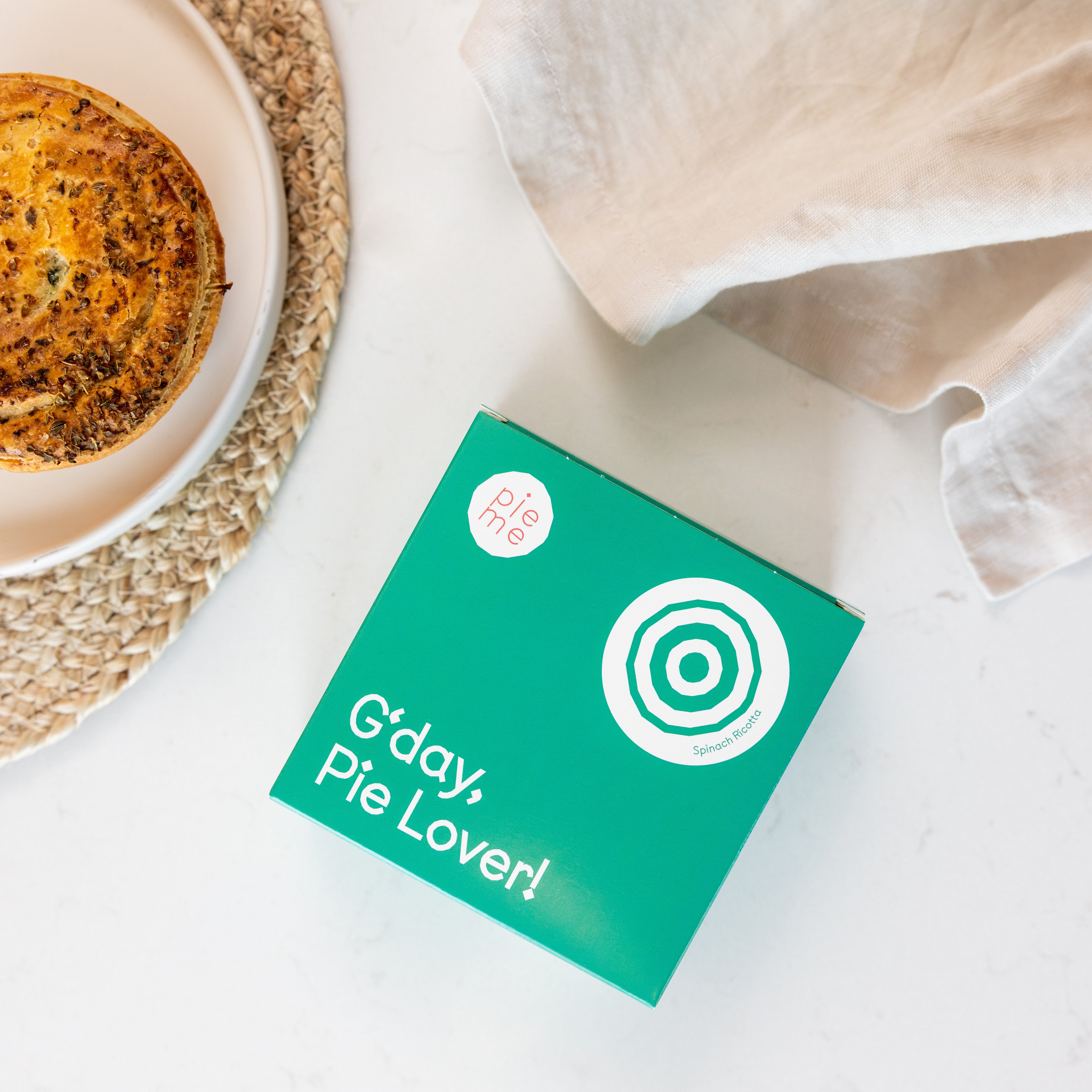 Spinach Ricotta Pie (Veggie)