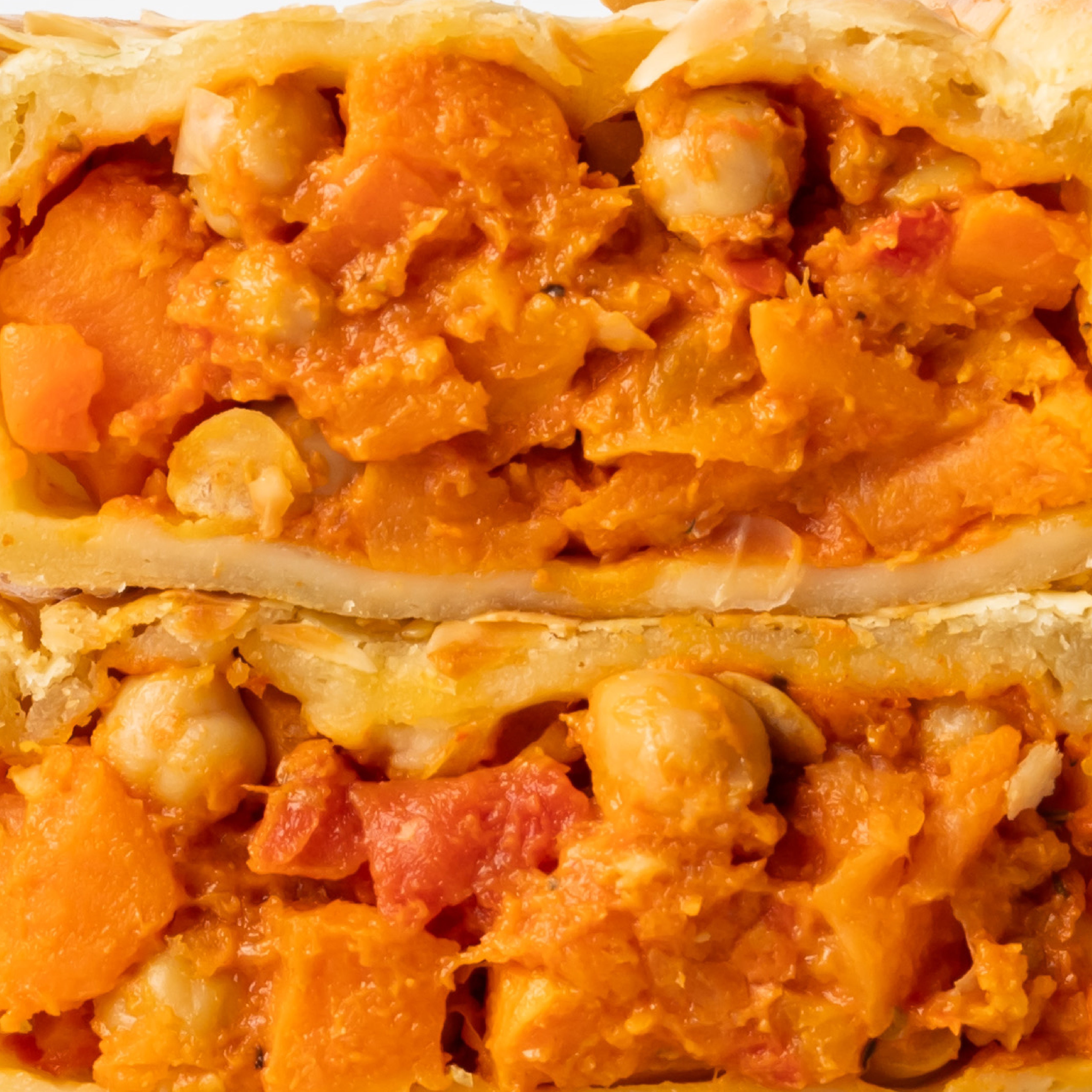 Cajun Sweet Potato, Chickpeas & Almond Pie (Vegan)