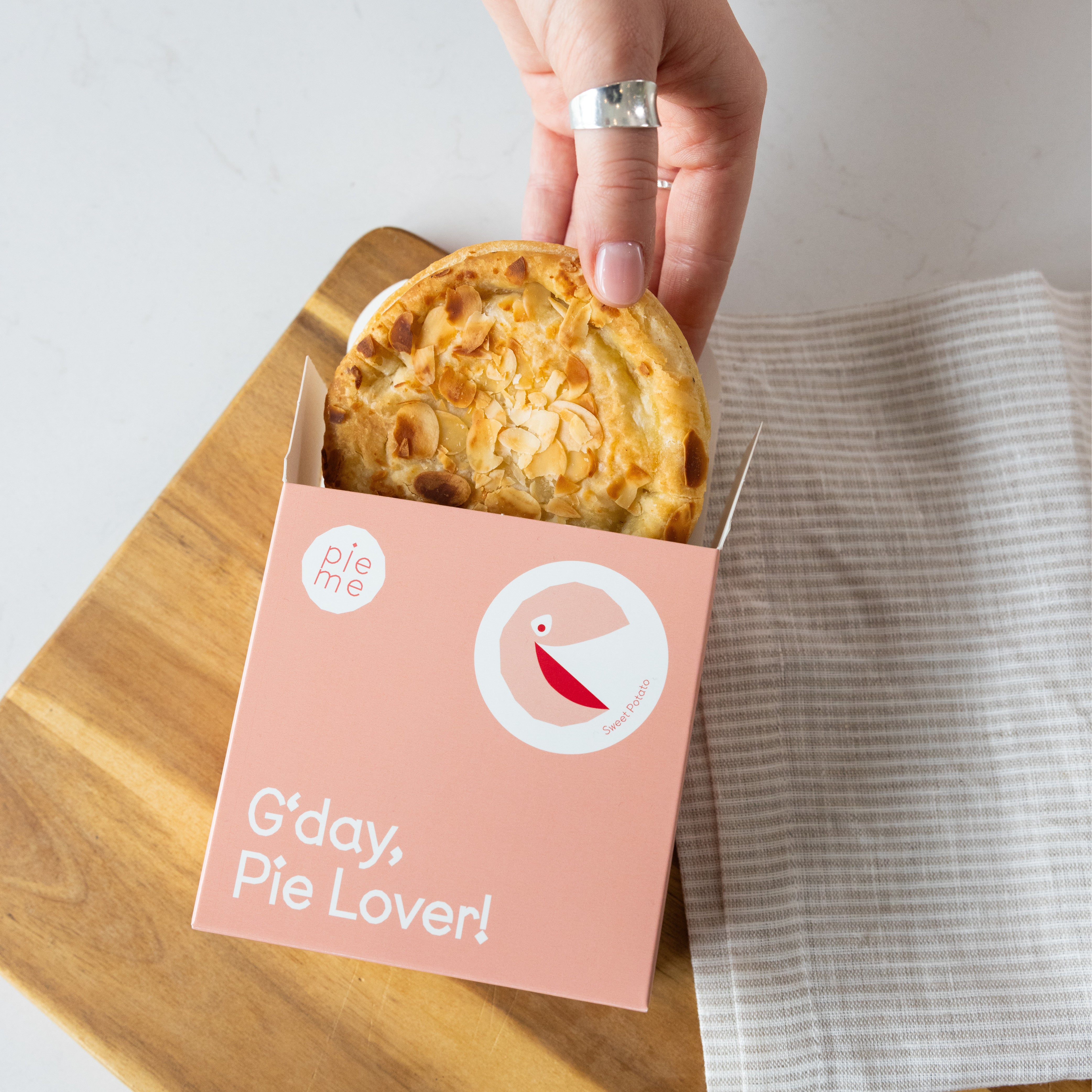 Cajun Sweet Potato, Chickpeas & Almond Pie (Vegan)